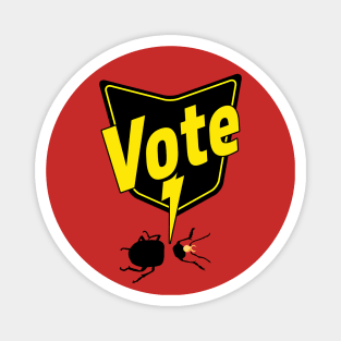 Know Your Parasites Vote Bug Spray Magnet